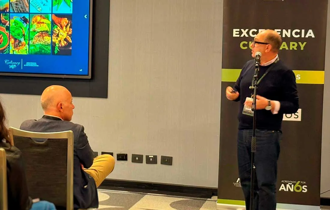 Sebero Ugarte llevó la cocina del suroccidente colombiano al Congreso Internacional de Gastronomía en Chile