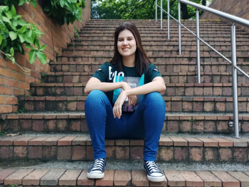 Daniela Córdoba, estudiante de Negocios Internacionales